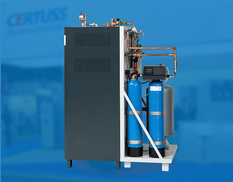 E 72 steam generator – black casing