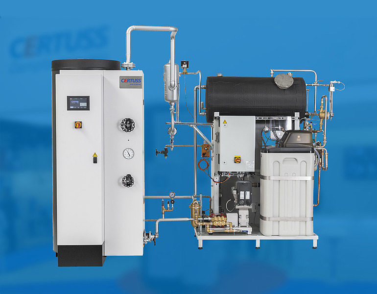 Complete steam boiler plant (Junior TC)